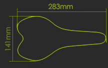 saddle size